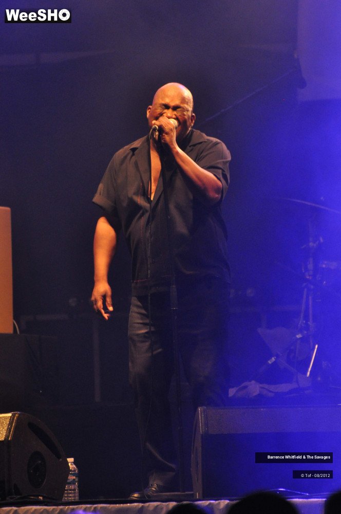 19/26 photos du spectacle Barrence Whitfield & The Savages  
