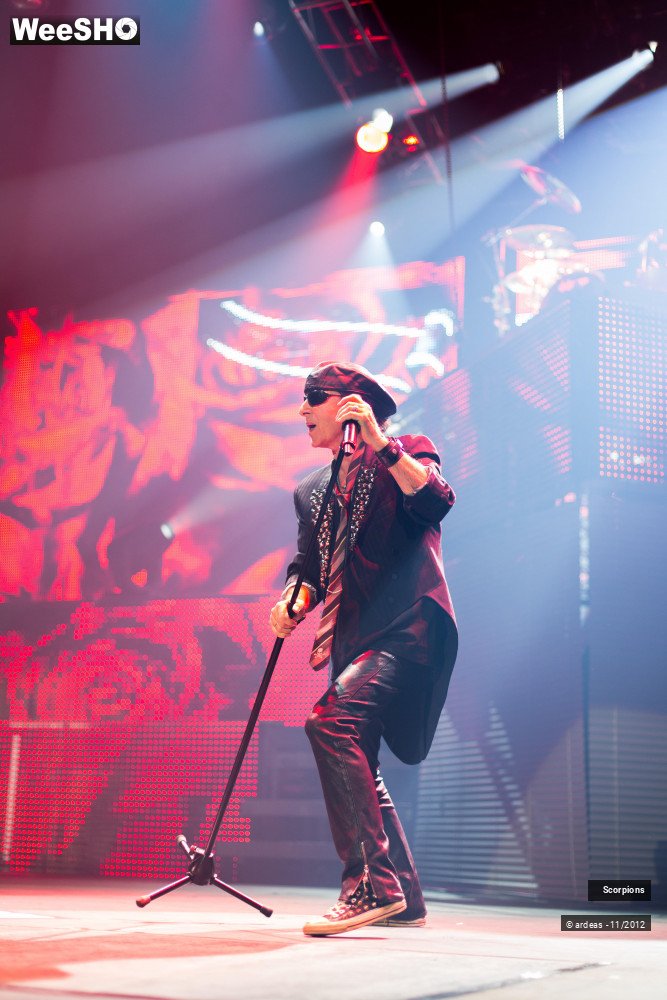 50/50 photos du spectacle Scorpions