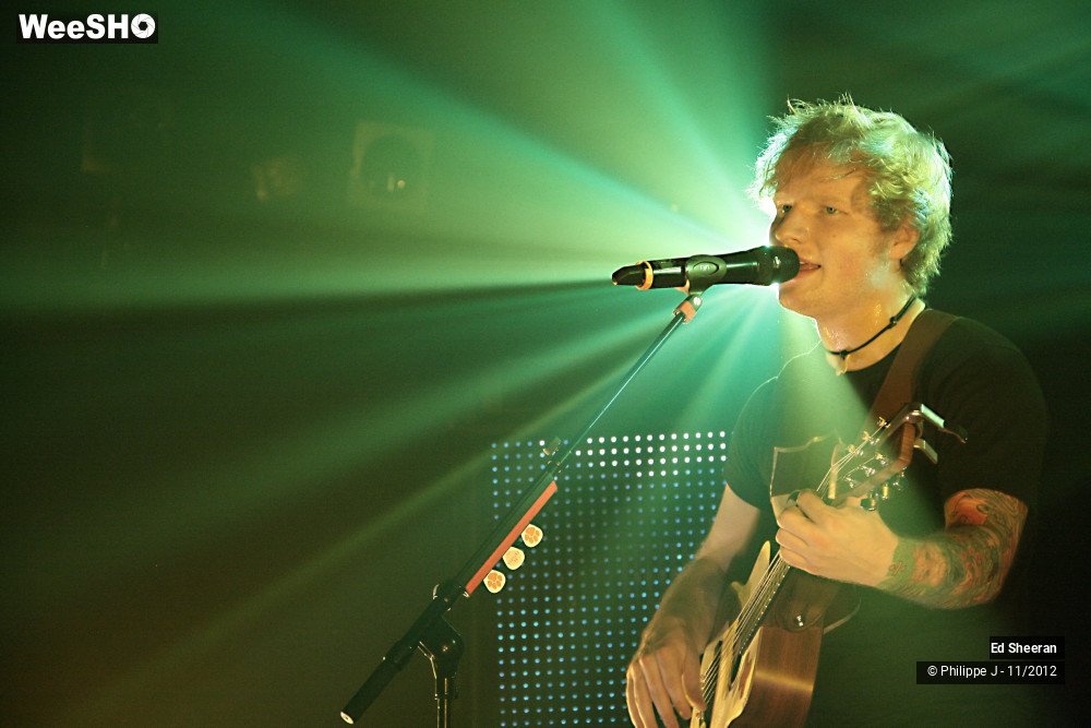 18/44 photos du spectacle Ed Sheeran