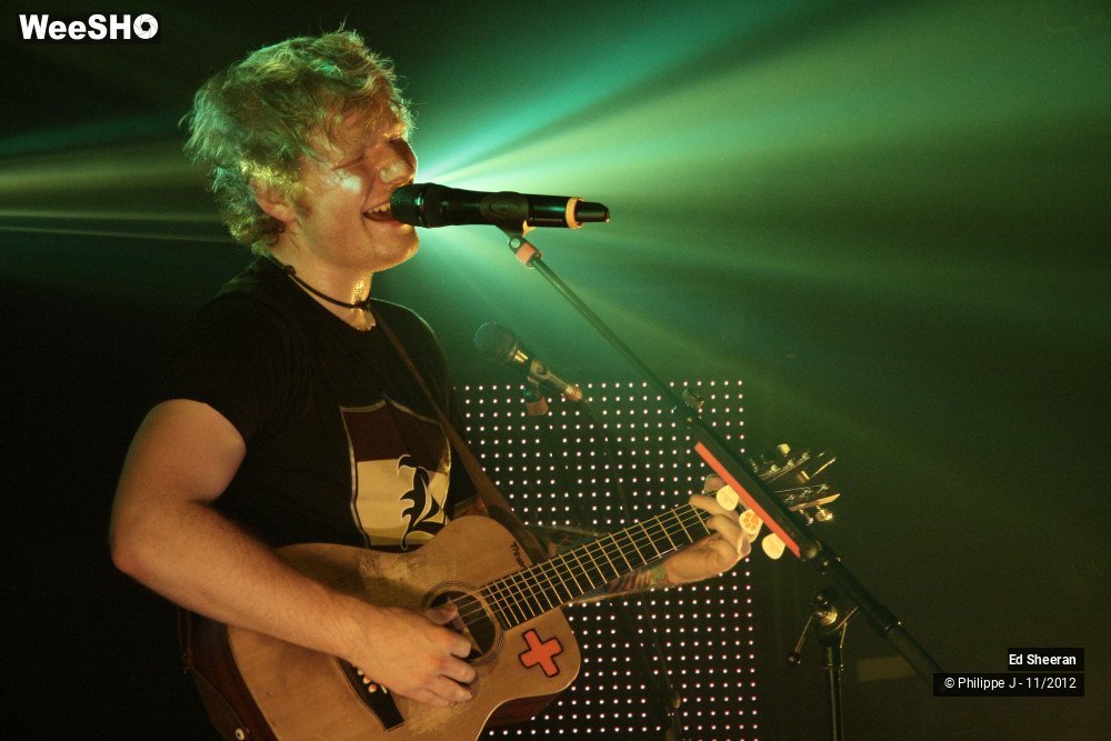 21/44 photos du spectacle Ed Sheeran