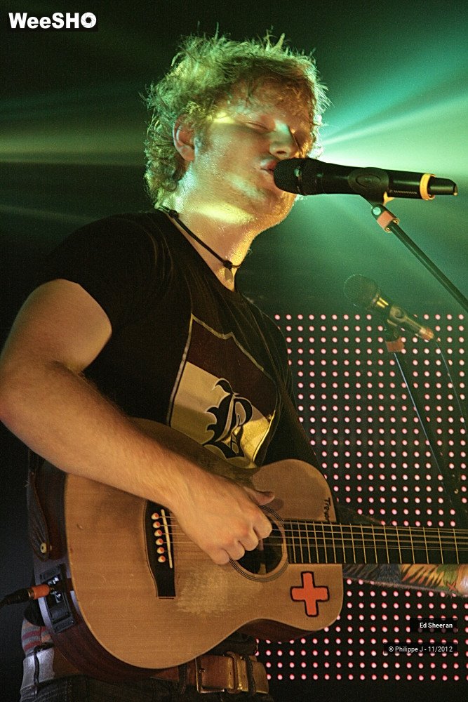 34/44 photos du spectacle Ed Sheeran