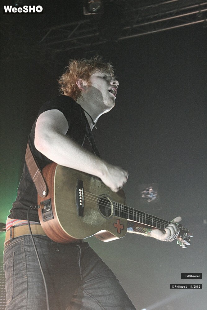 40/44 photos du spectacle Ed Sheeran