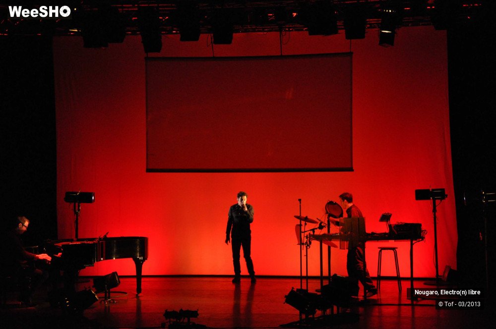 7/33 photos du spectacle Nougaro, Electro(n) libre