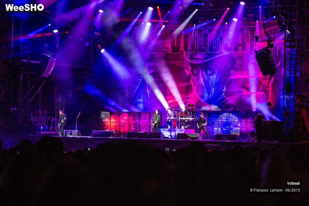 5/27 photos du spectacle Volbeat