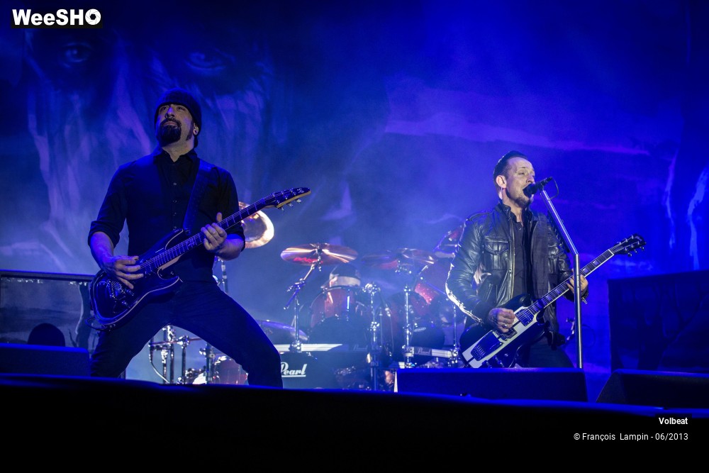 7/27 photos du spectacle Volbeat