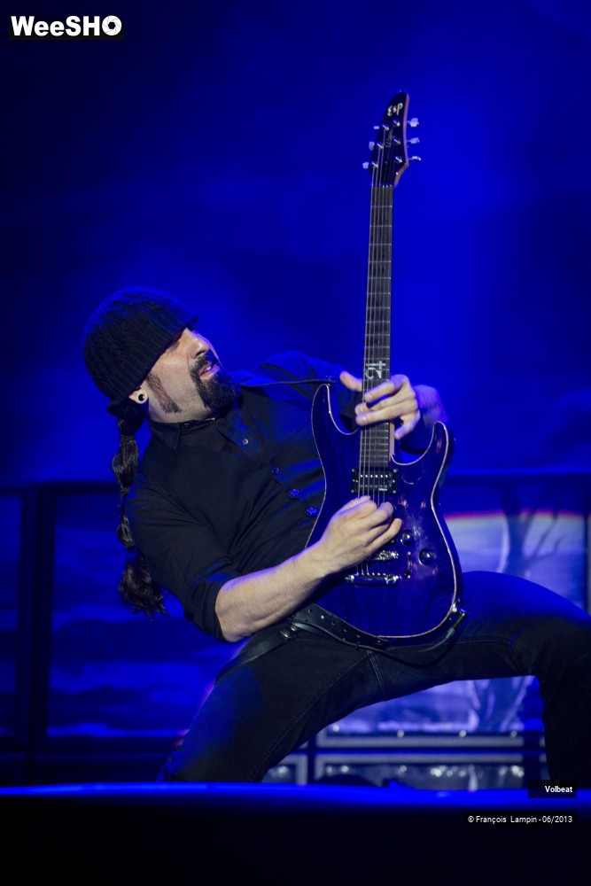 22/27 photos du spectacle Volbeat