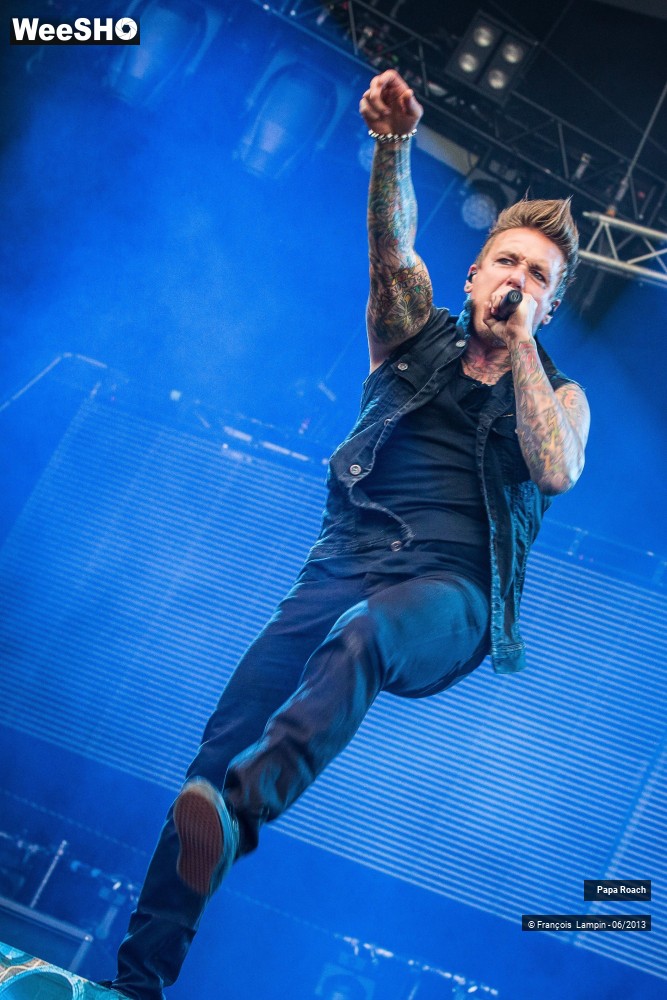3/17 photos du spectacle Papa Roach