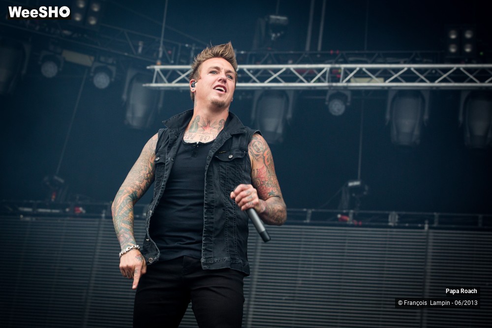 7/17 photos du spectacle Papa Roach