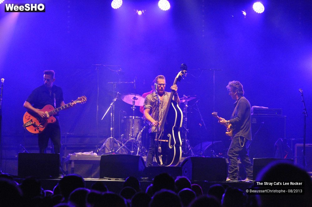 41/49 photos du spectacle The Stray Cat's Lee Rocker