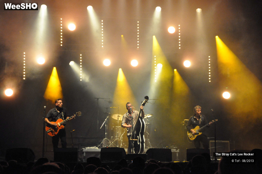5/49 photos du spectacle The Stray Cat's Lee Rocker