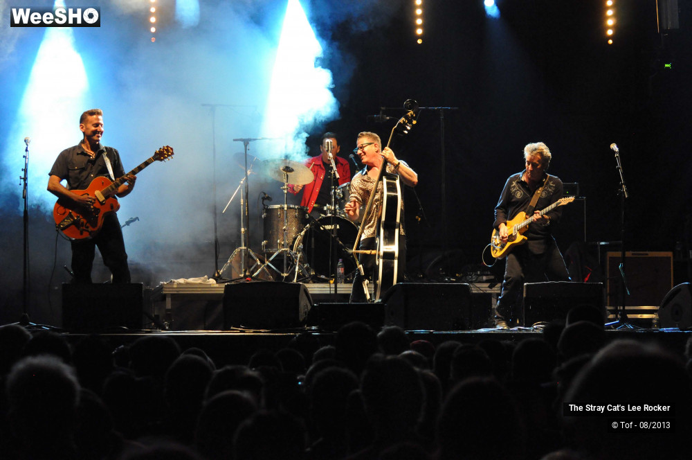 11/49 photos du spectacle The Stray Cat's Lee Rocker