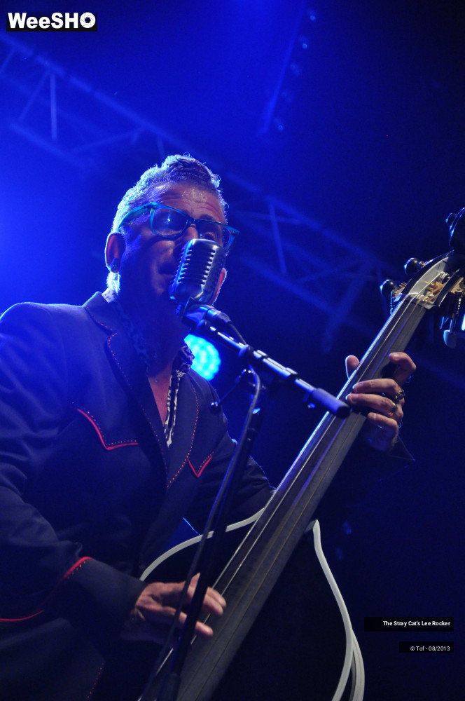 27/49 photos du spectacle The Stray Cat's Lee Rocker