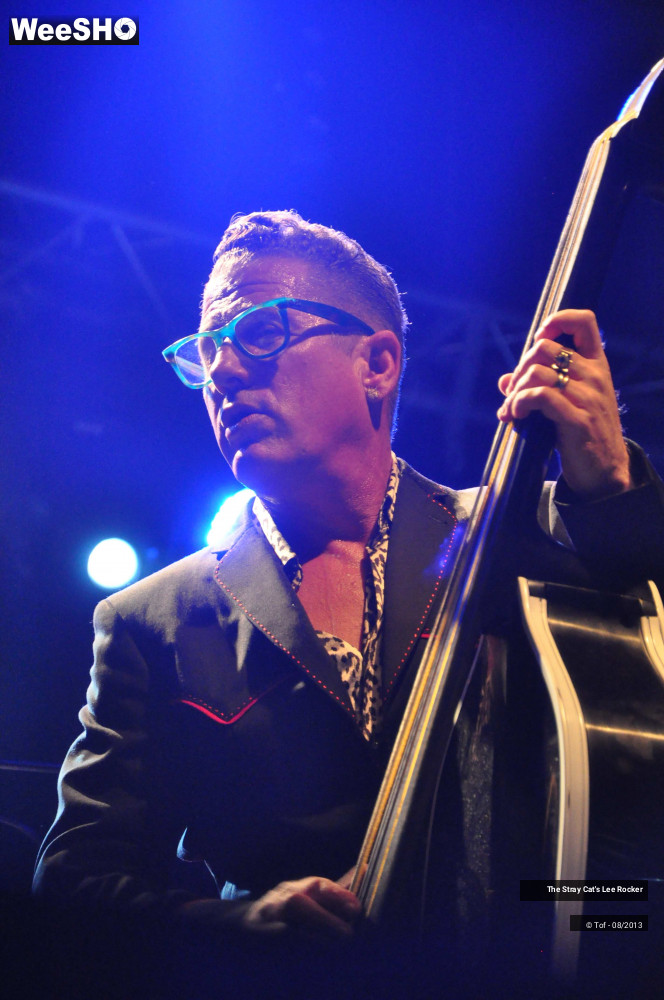 28/49 photos du spectacle The Stray Cat's Lee Rocker