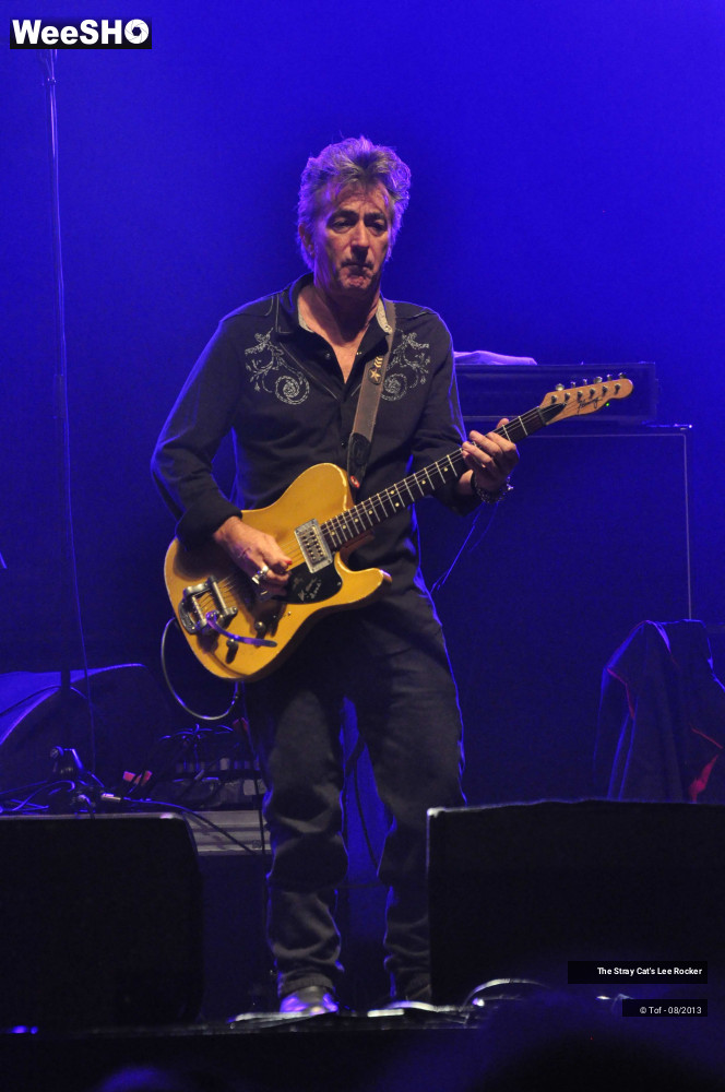 35/49 photos du spectacle The Stray Cat's Lee Rocker