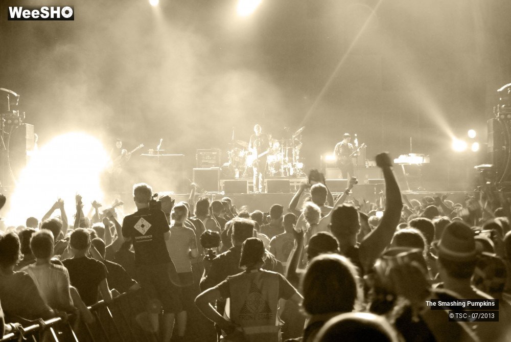 10/27 photos du spectacle The Smashing Pumpkins