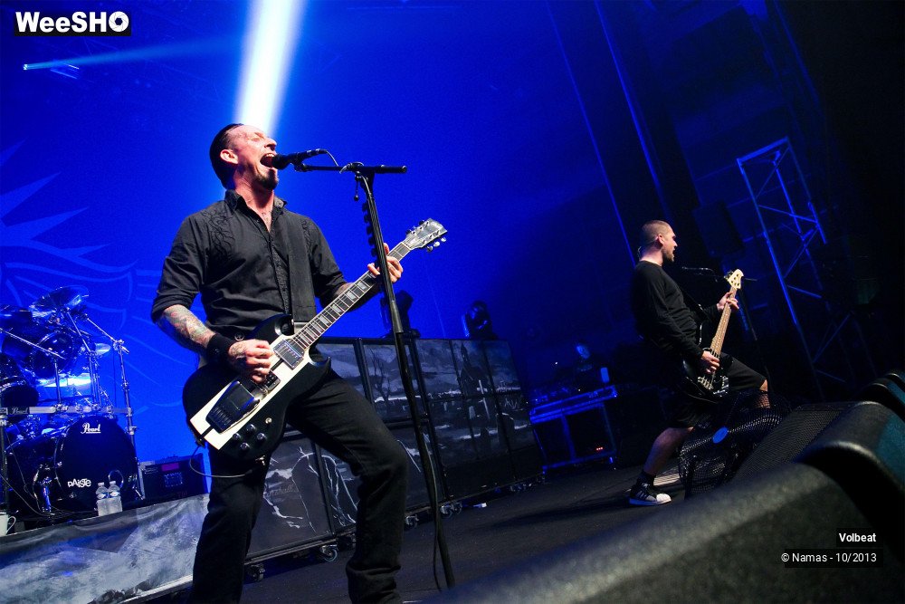 1/36 photos du spectacle Volbeat