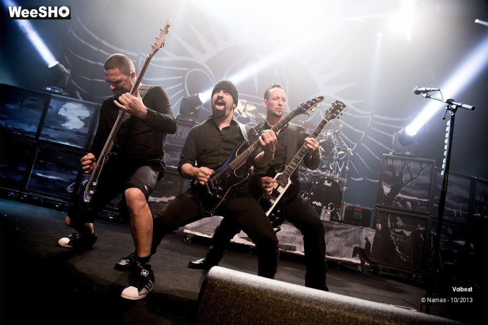 4/36 photos du spectacle Volbeat