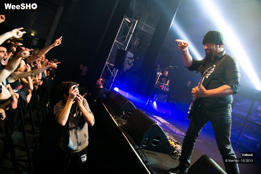 6/36 photos du spectacle Volbeat
