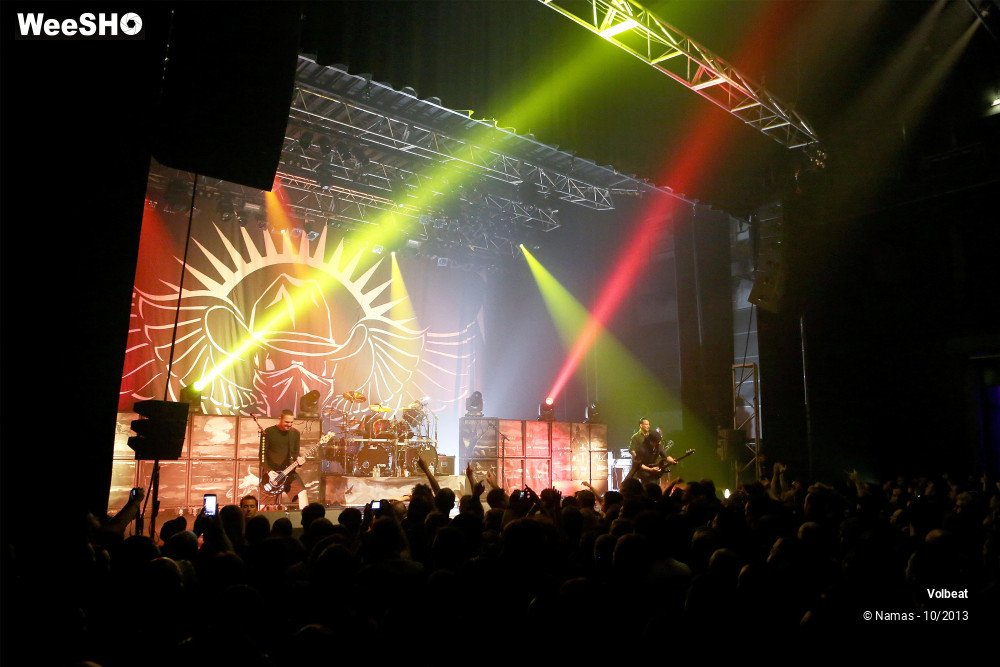7/36 photos du spectacle Volbeat