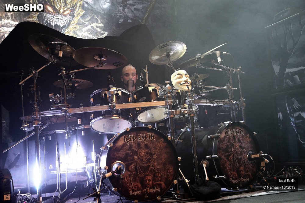 7/27 photos du spectacle Iced Earth