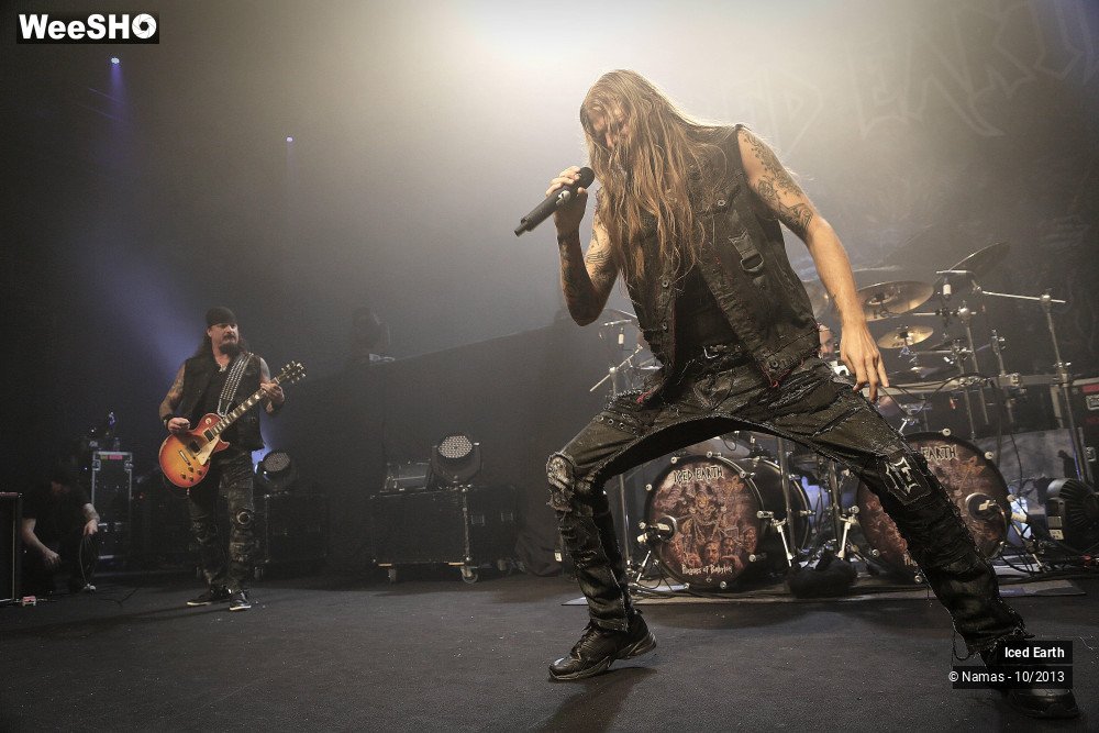 10/27 photos du spectacle Iced Earth
