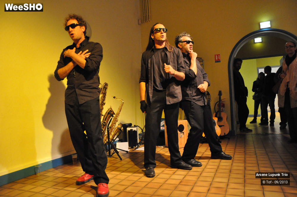 9/41 photos du spectacle Arsène Lupunk Trio