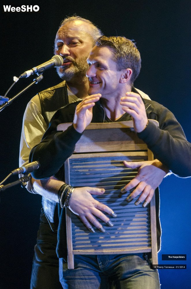 50/50 photos du spectacle The Harpsliders