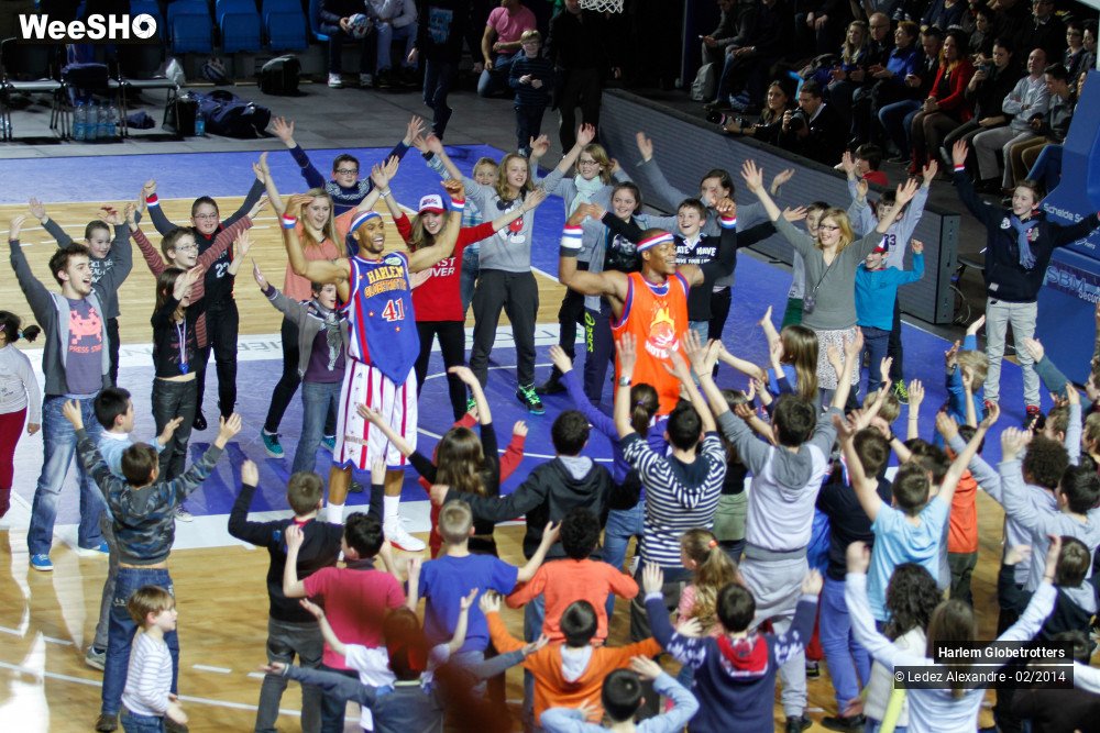 3/31 photos du spectacle Harlem Globetrotters