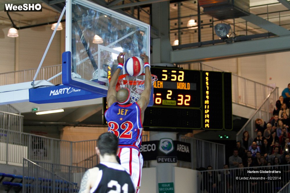 7/31 photos du spectacle Harlem Globetrotters