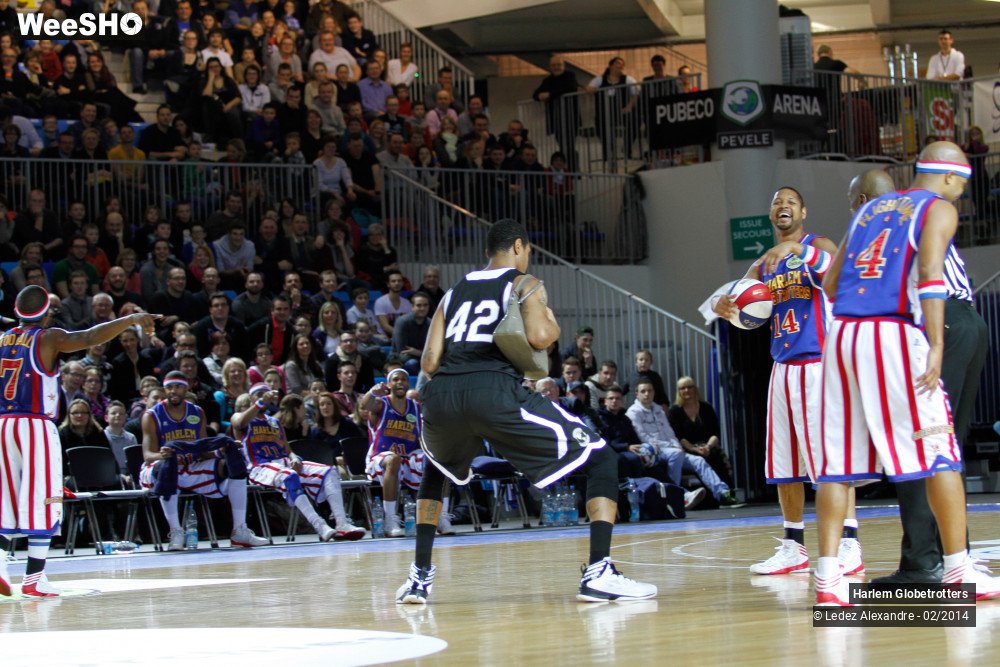 9/31 photos du spectacle Harlem Globetrotters