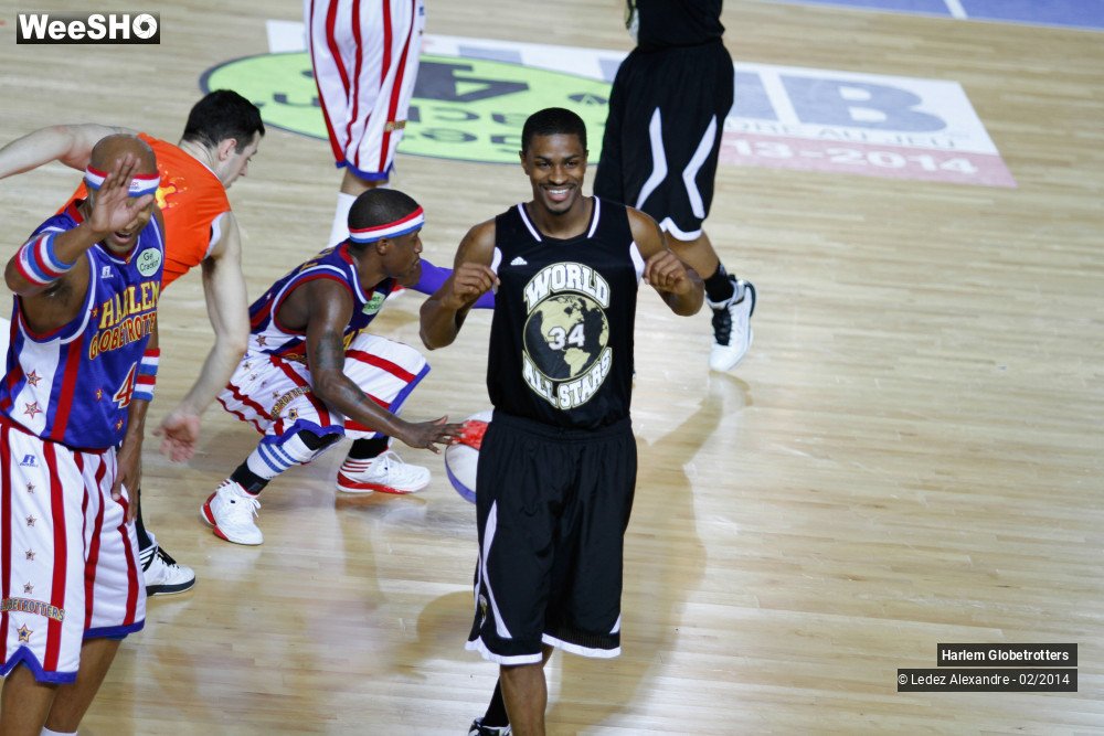 29/31 photos du spectacle Harlem Globetrotters