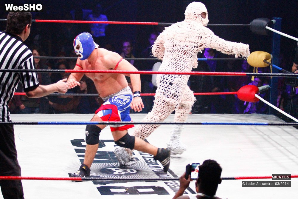 9/23 photos du spectacle Catch combats 2 & 3