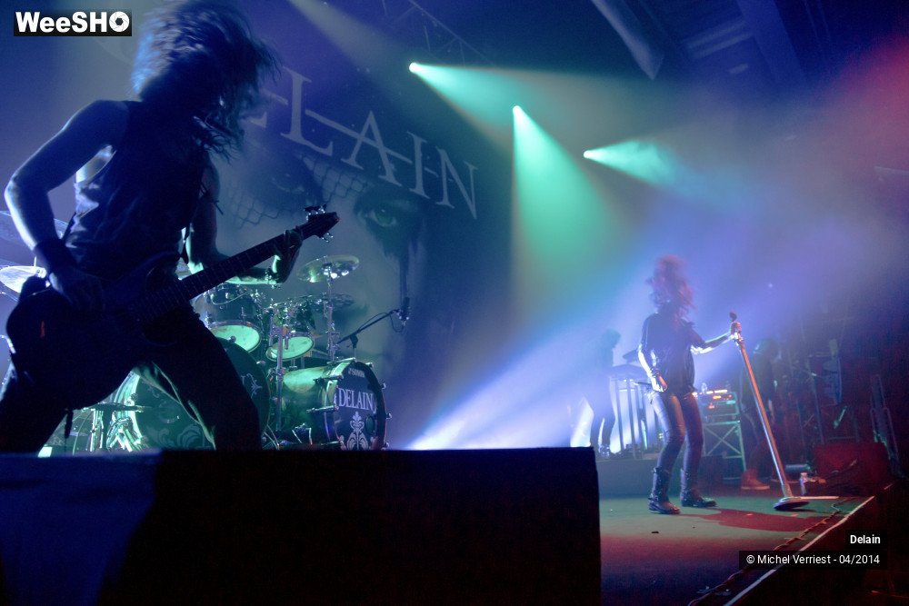 10/35 photos du spectacle Delain