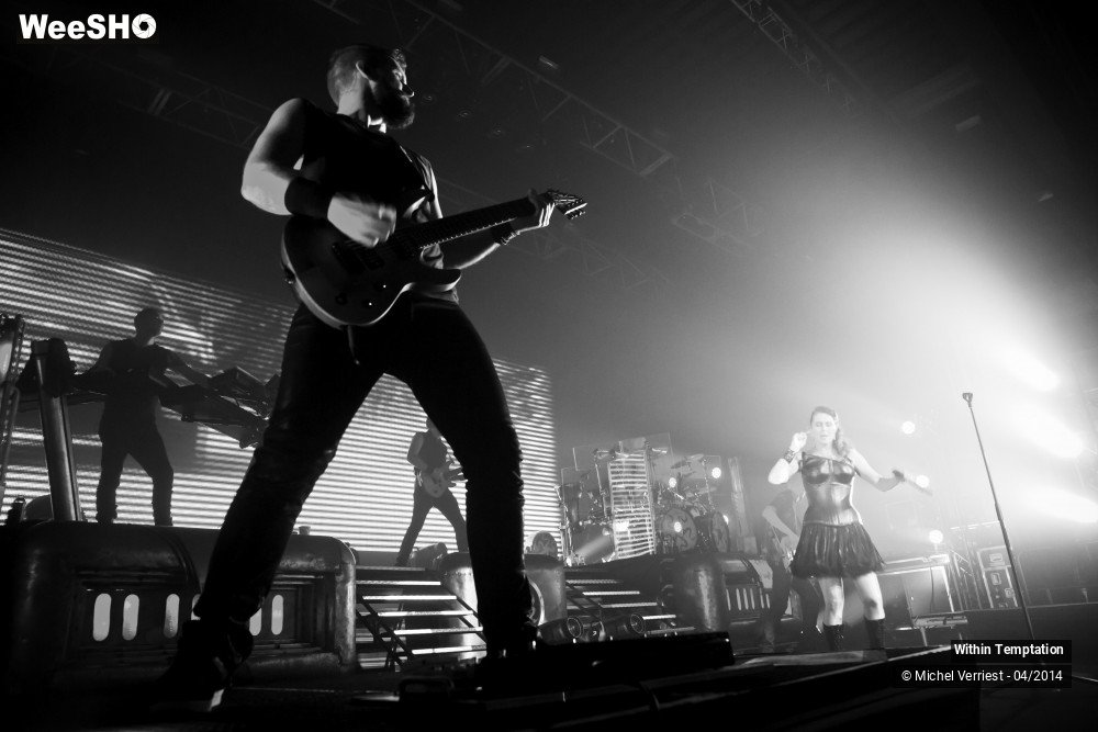 8/40 photos du spectacle Within temptation