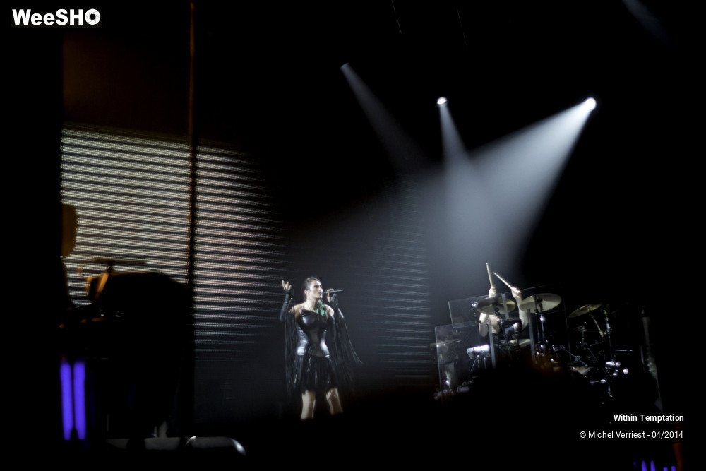 22/40 photos du spectacle Within temptation
