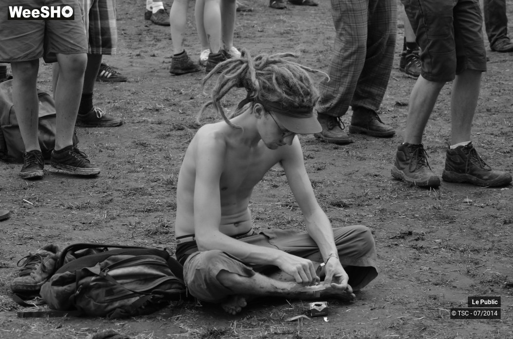 30/33 photos du spectacle Ambiance Festival de Dour 2014 Jour 4