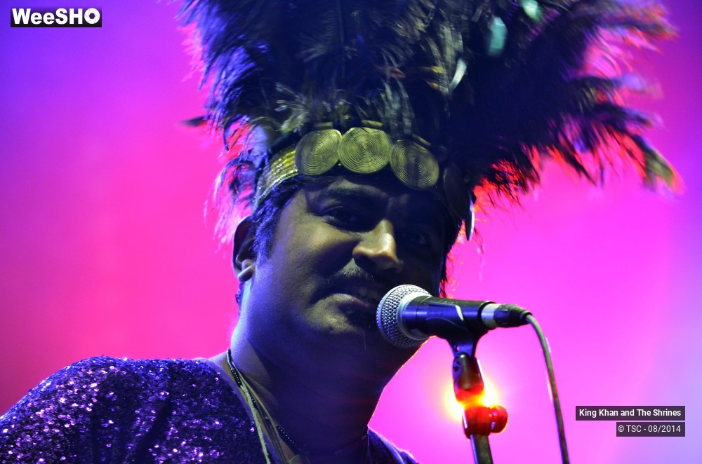 1/28 photos du spectacle King Khan and The Shrines