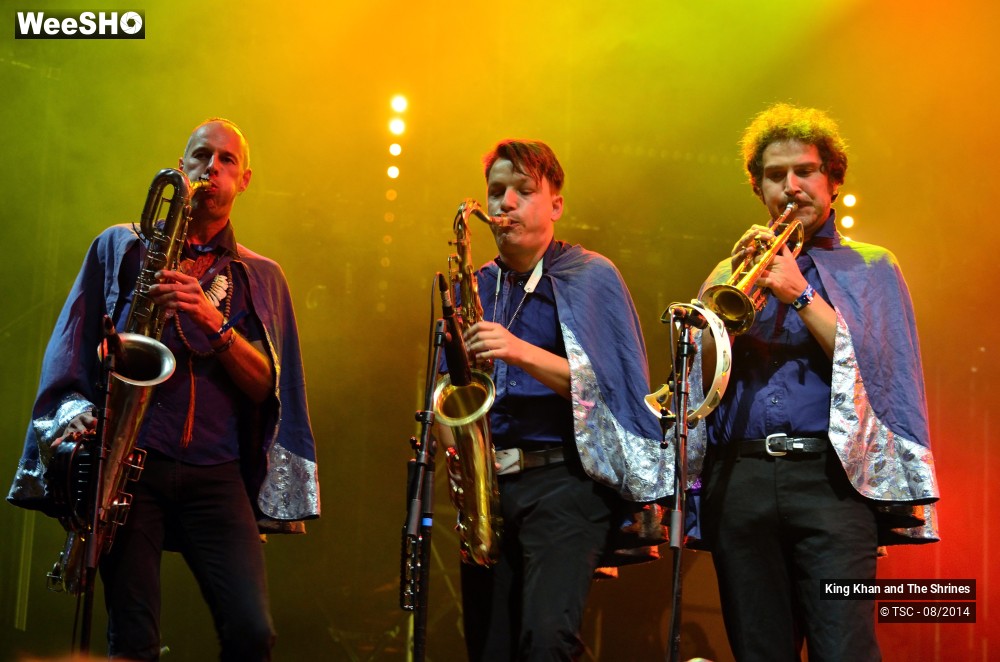 10/28 photos du spectacle King Khan and The Shrines