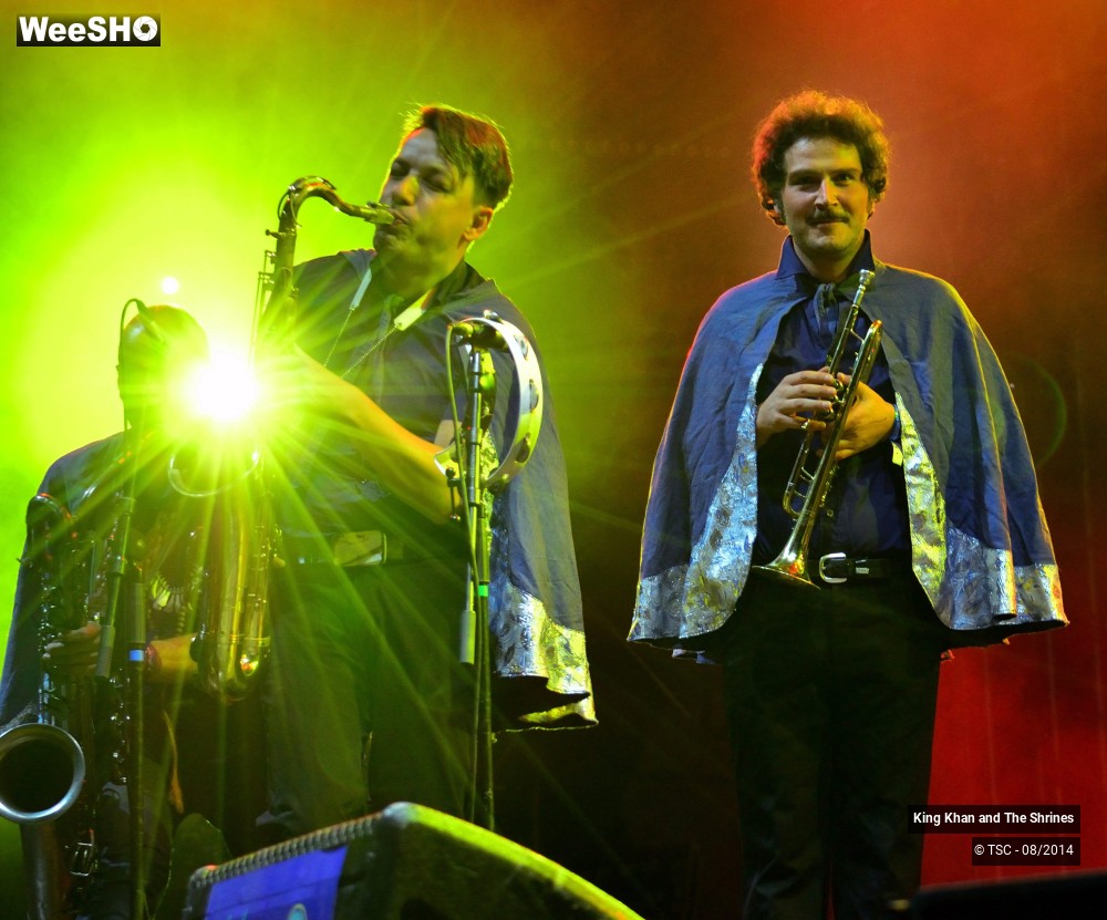 20/28 photos du spectacle King Khan and The Shrines