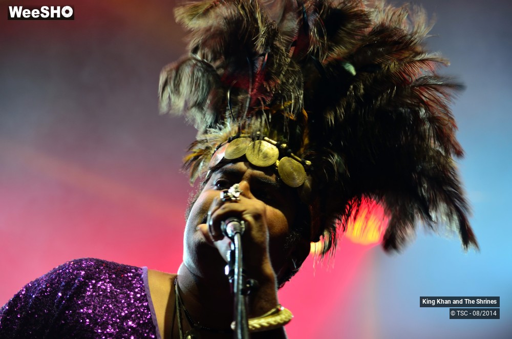 22/28 photos du spectacle King Khan and The Shrines