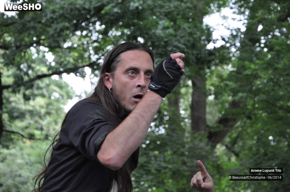 1/43 photos du spectacle Arsene Lupunk Trio