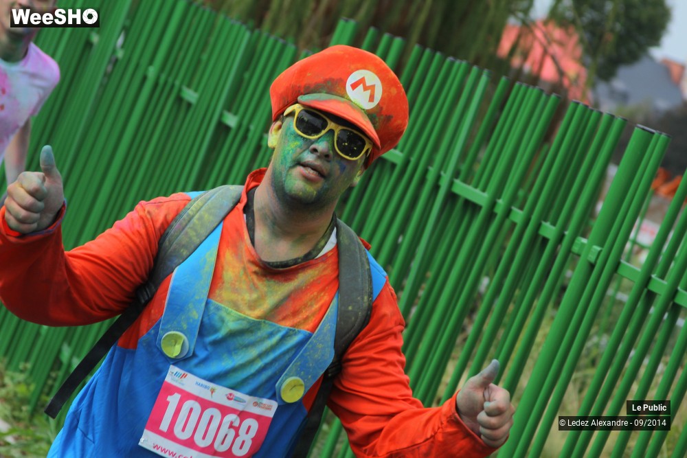 1/50 photos du spectacle Color Me Rad - Arrivée toute bariolée