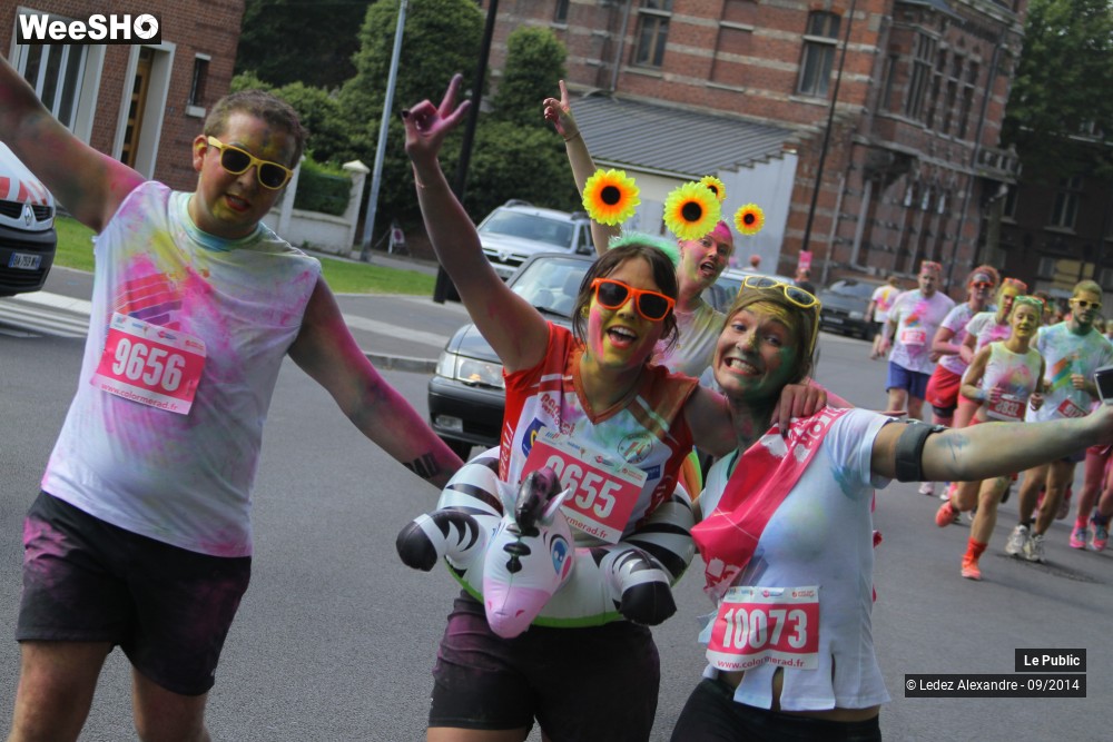 30/50 photos du spectacle Color Me Rad - Arrivée toute bariolée