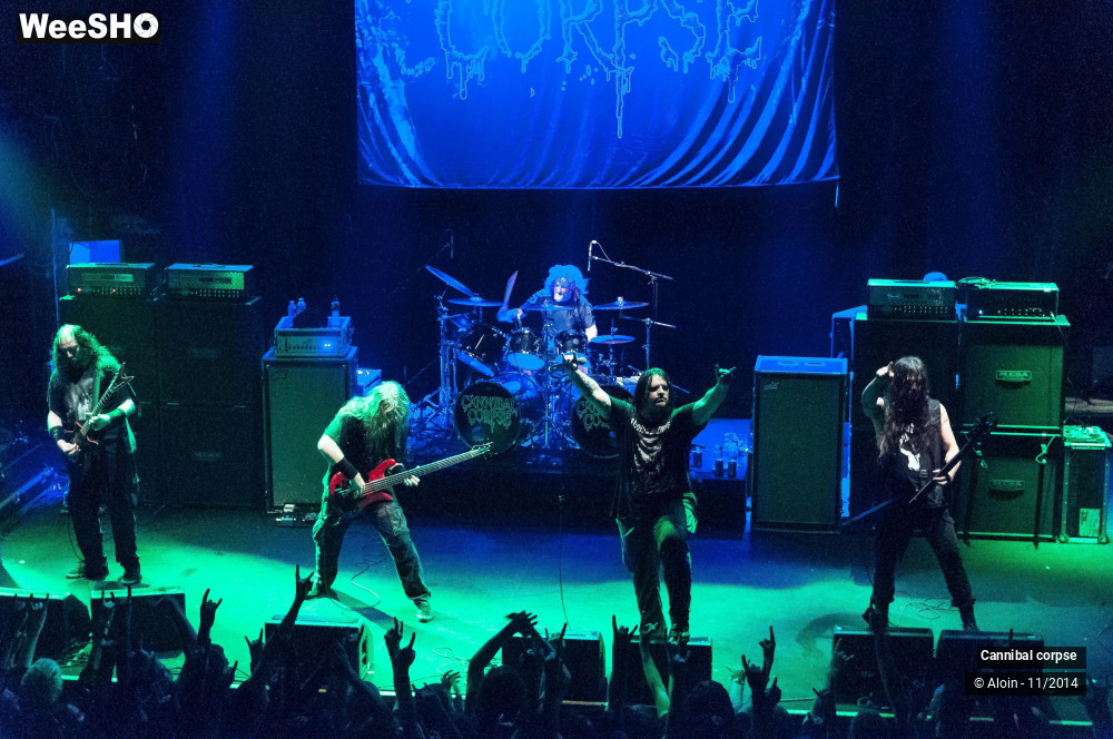 3/26 photos du spectacle Cannibal corpse