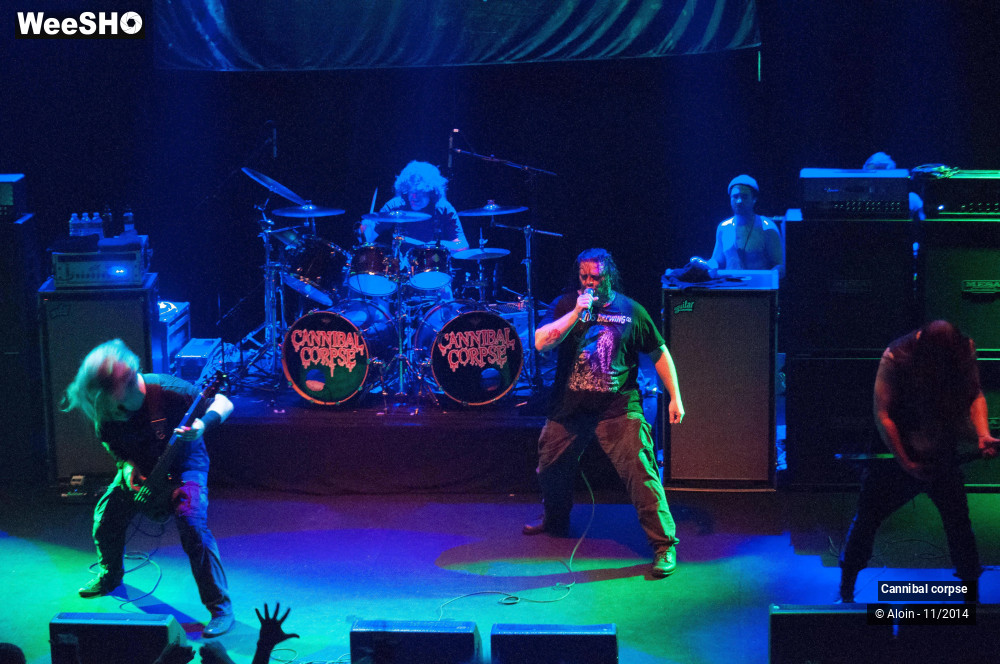 7/26 photos du spectacle Cannibal corpse