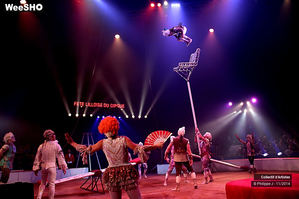 10/19 photos du spectacle Fête lilloise du cirque 2014