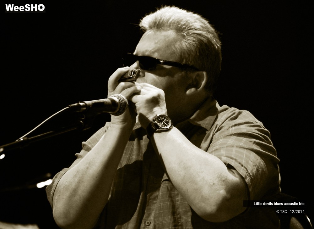 7/18 photos du spectacle Little devils blues acoustic trio