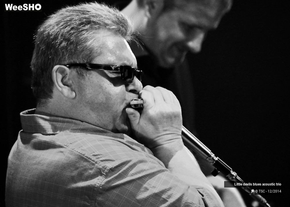 10/18 photos du spectacle Little devils blues acoustic trio