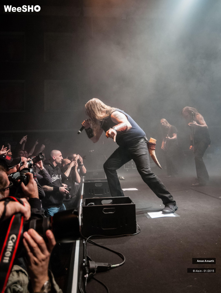 5/15 photos du spectacle Amon amarth