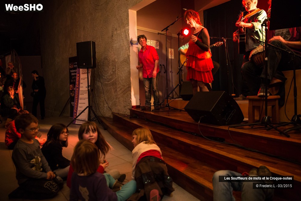 12/17 photos du spectacle Les Souffleurs de mots et le Croque-notes